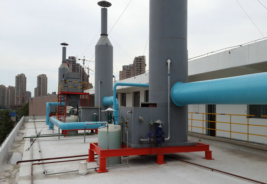  油漆廠車(chē)間異味凈化裝置解決方案